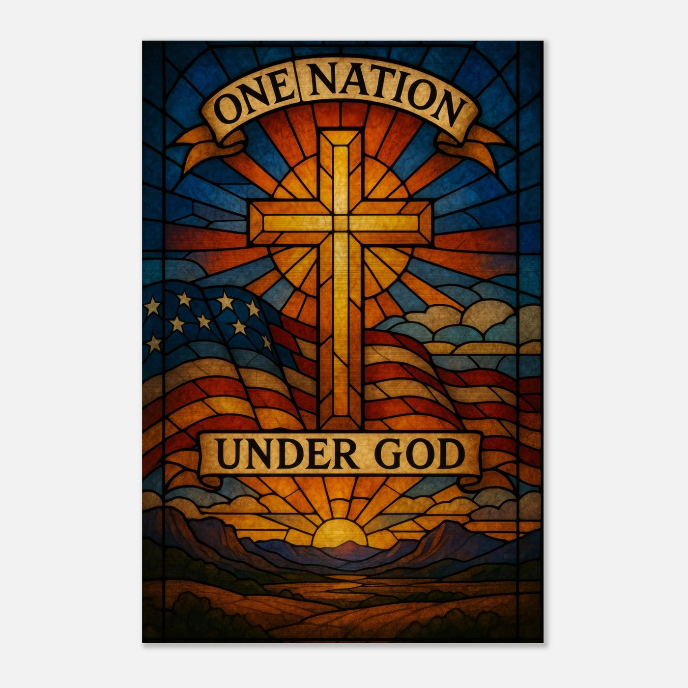 One Nation - Under God – Canvas Art Print | Canvas of America