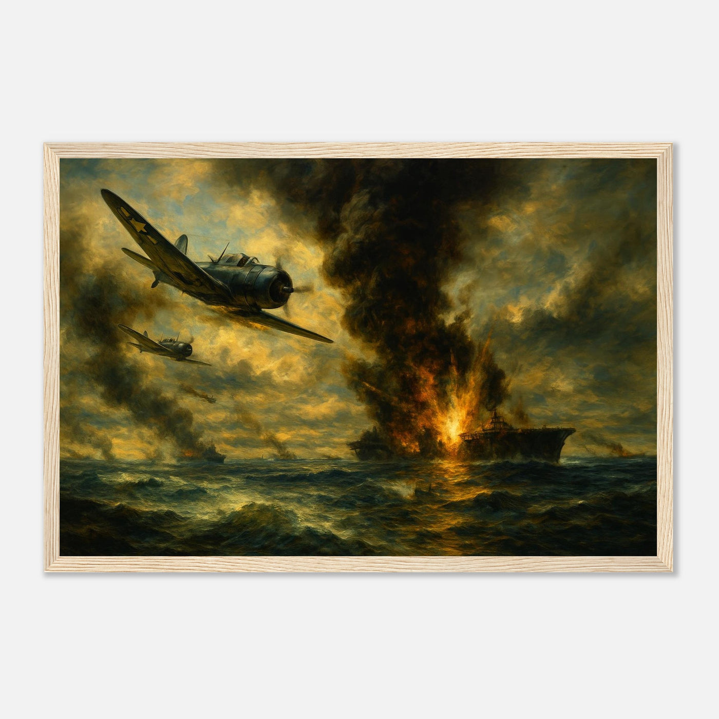 Battle of Midway – Canvas Art Print | Canvas of America