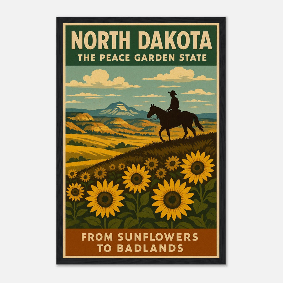 North Dakota – Canvas Art Print | Canvas of America