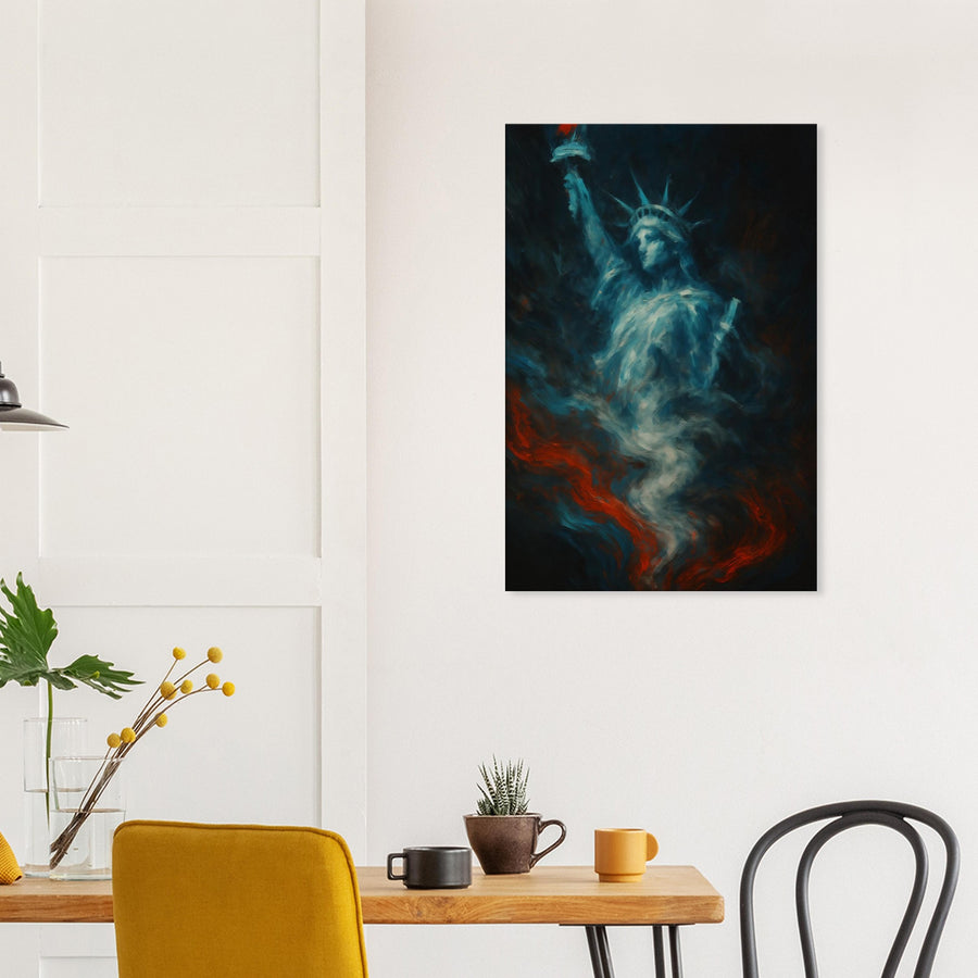 Smoking Liberty – Canvas Art Print | Canvas of America