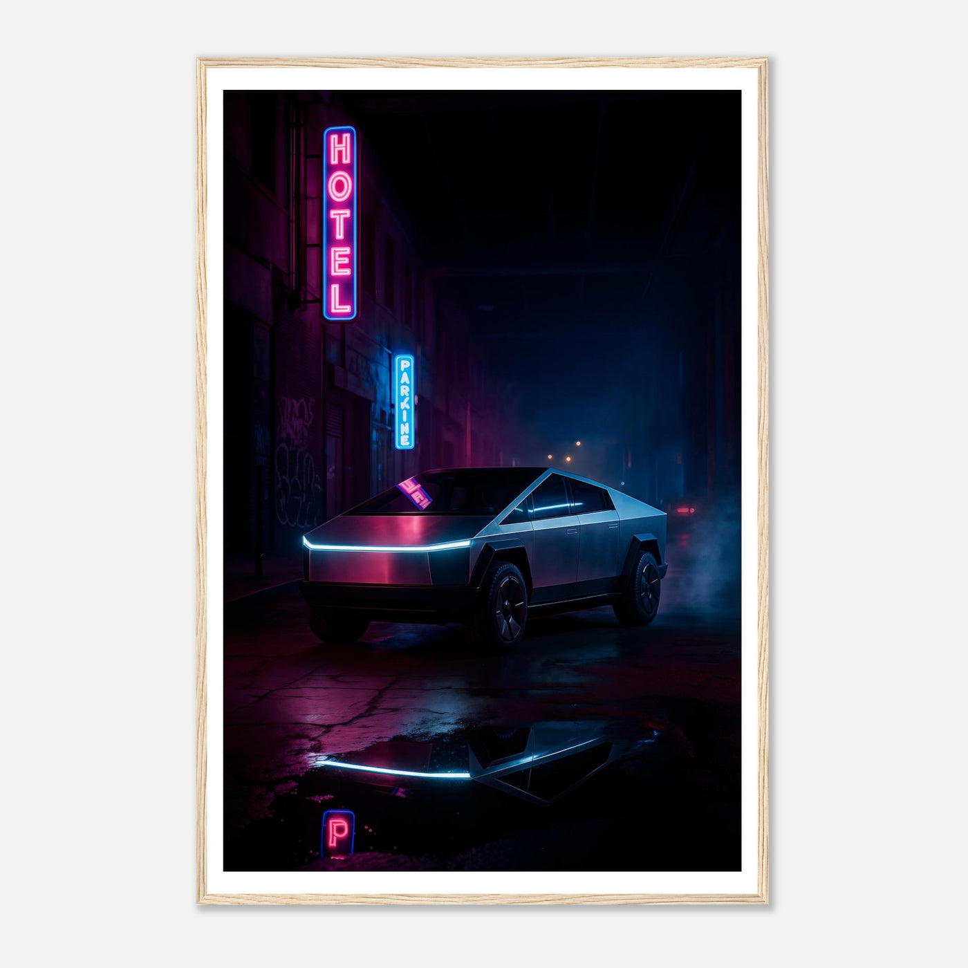 2023 Cybertruck – Canvas Art Print | Canvas of America