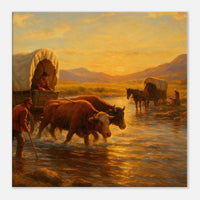 Settling the West – Canvas Art Print | Canvas of America
