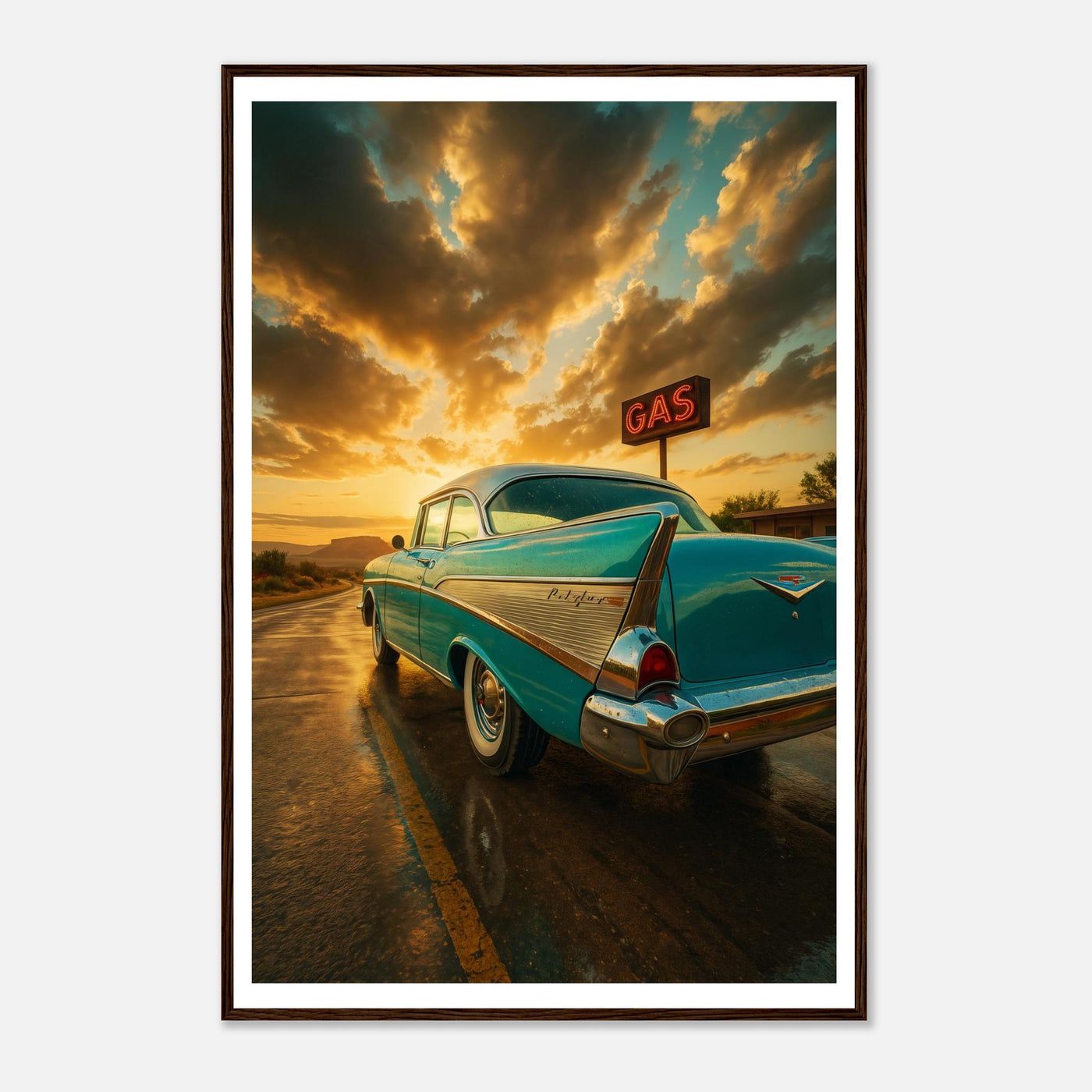 1957 Chevrolet Bel Air – Canvas Art Print | Canvas of America