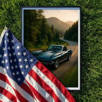 1963 Corvette Sting — premium American wall art 5 | Canvas of America
