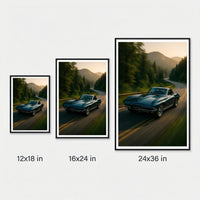 1963 Corvette Sting — premium American wall art 6 | Canvas of America