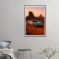 1965 GT40 in Monument Valley – Canvas Art Print | Canvas of America