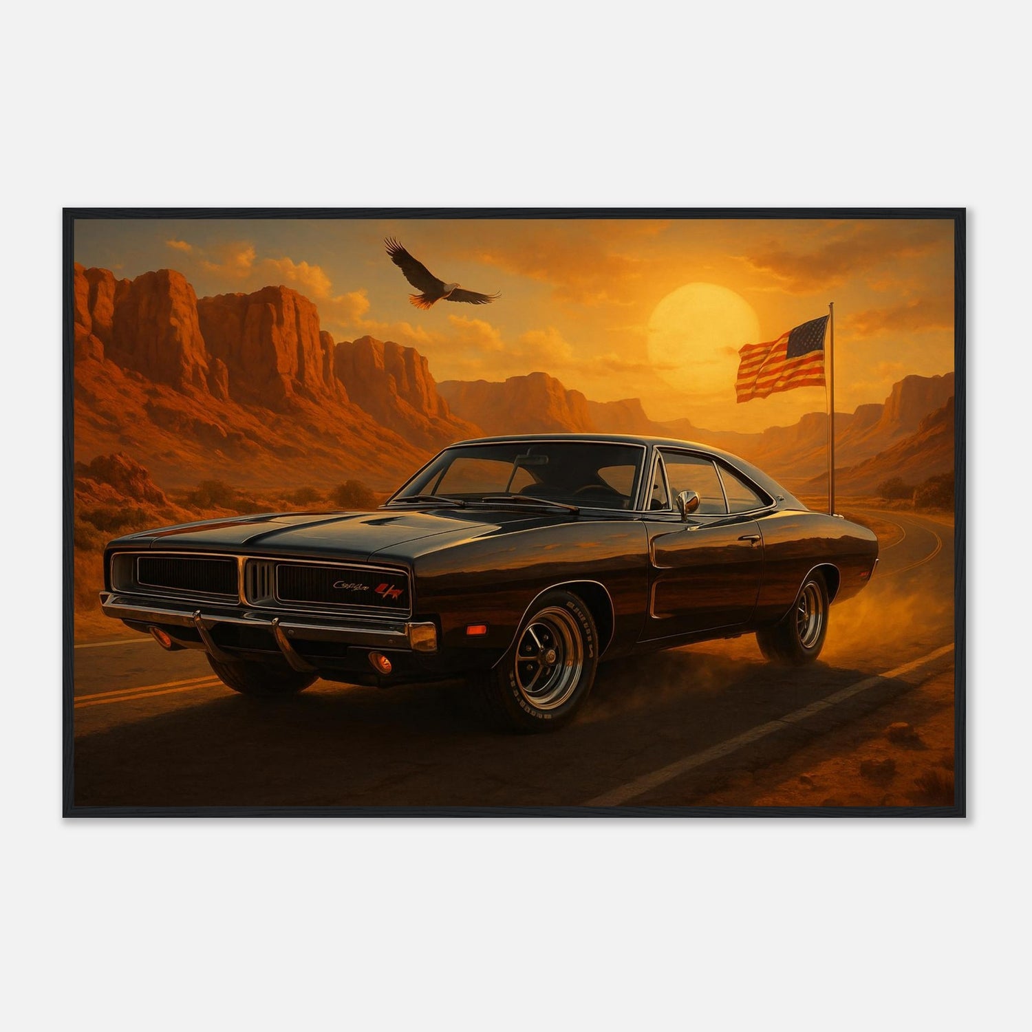 1969 Charger – Canvas Art Print | Canvas of America