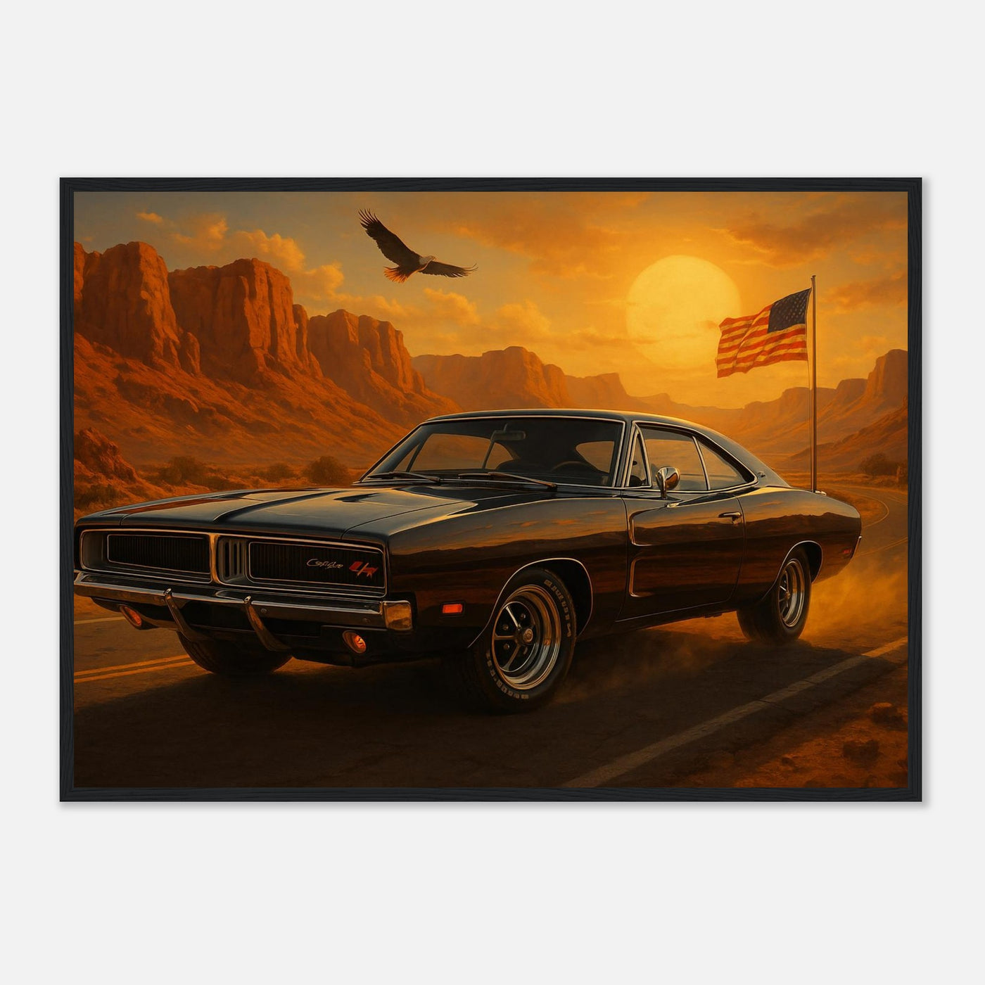 1969 Charger – Canvas Art Print | Canvas of America