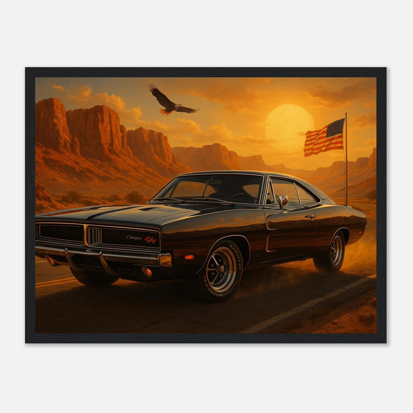 1969 Charger – Canvas Art Print | Canvas of America