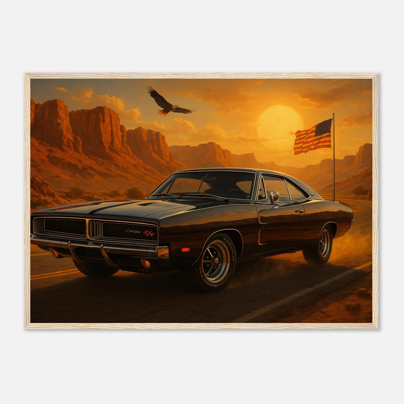 1969 Charger – Canvas Art Print | Canvas of America