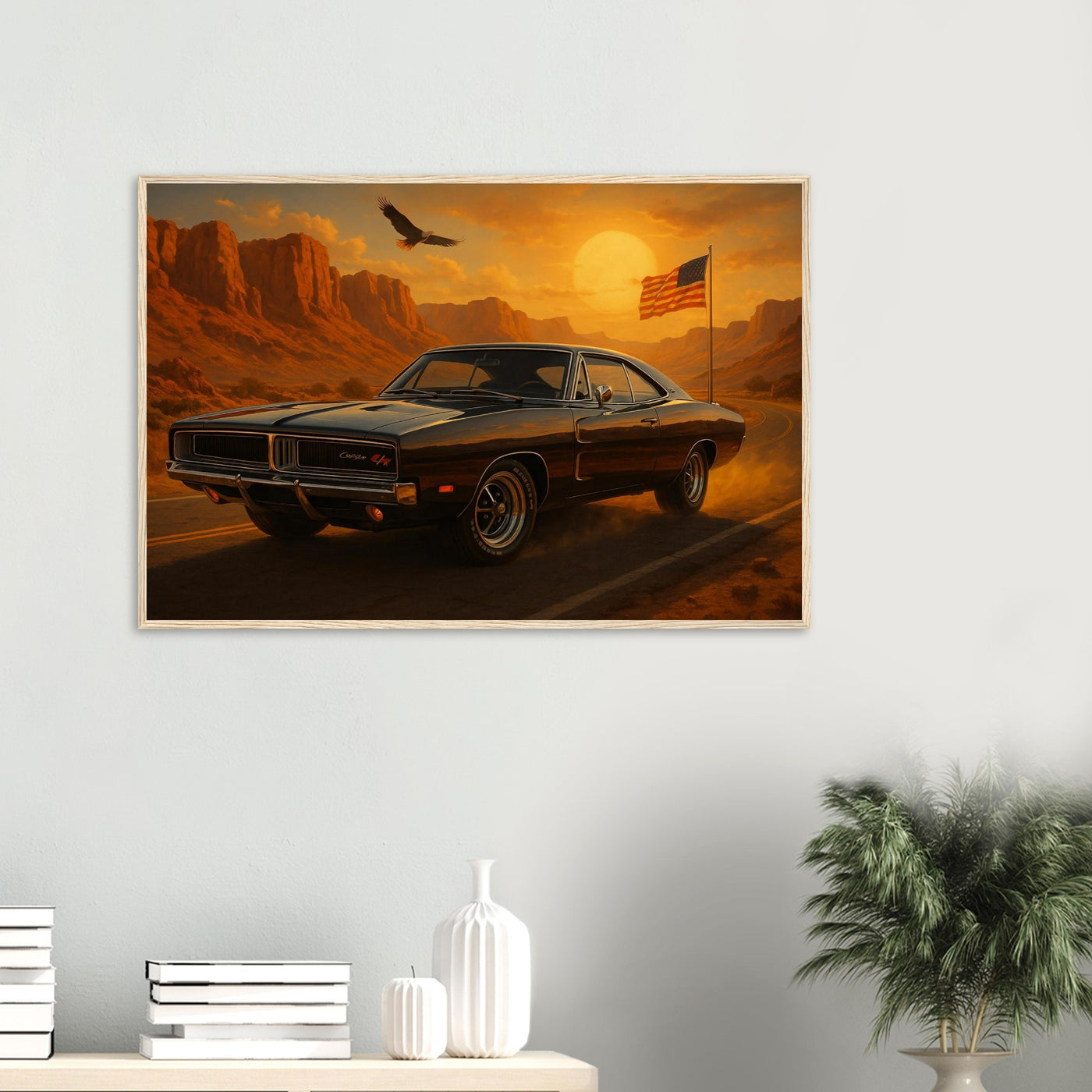 1969 Charger – Canvas Art Print | Canvas of America