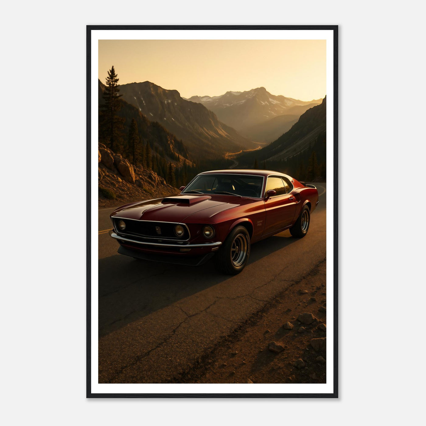 1969 Mustang – Canvas Art Print | Canvas of America