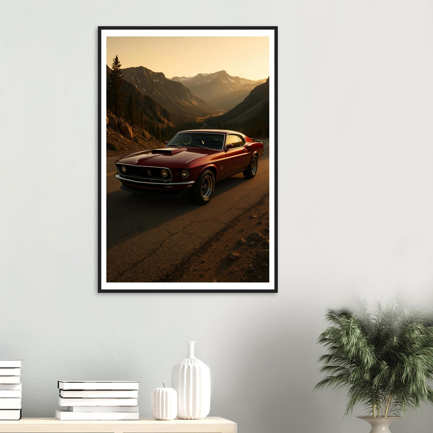 1969 Mustang – Canvas Art Print | Canvas of America