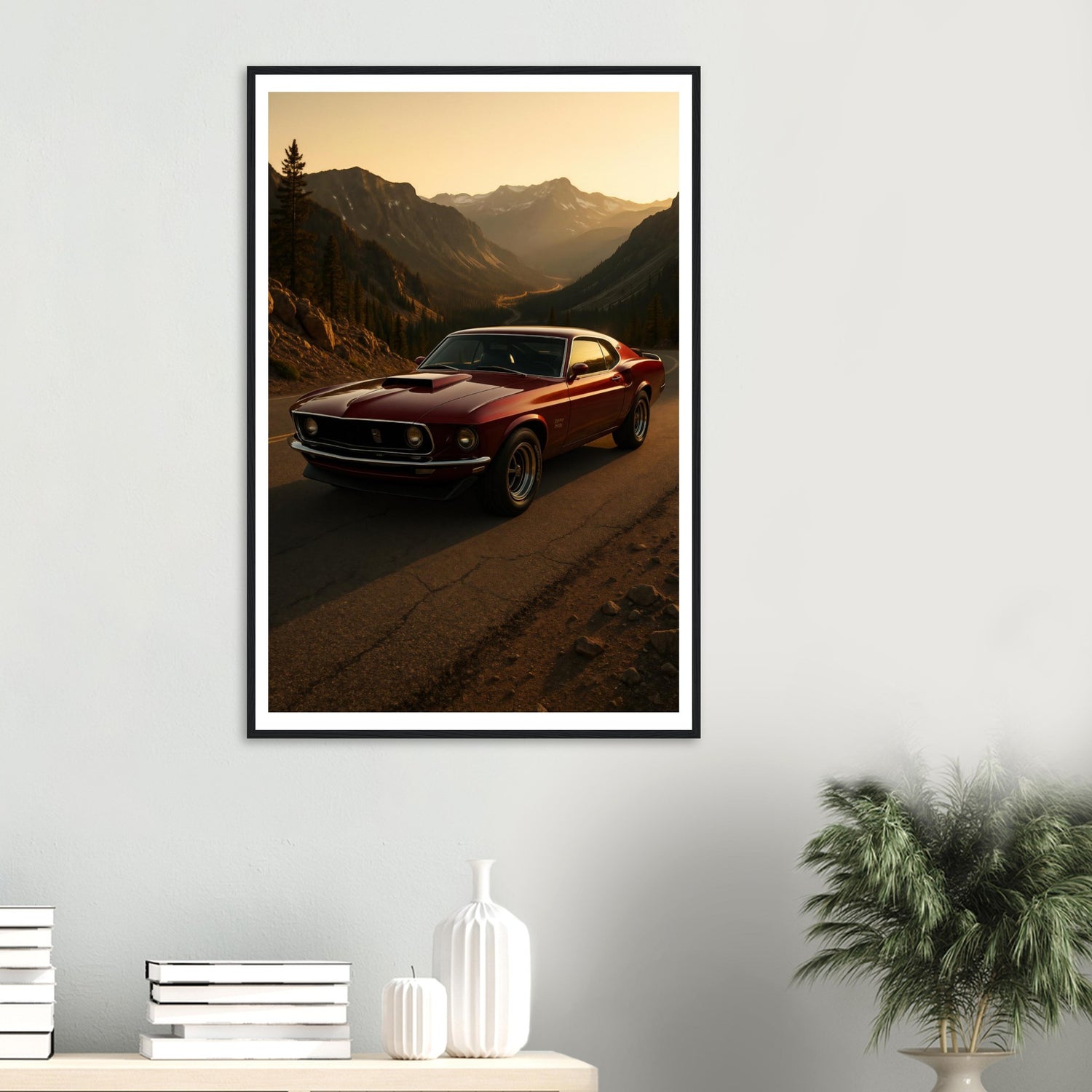 1969 Mustang – Canvas Art Print | Canvas of America