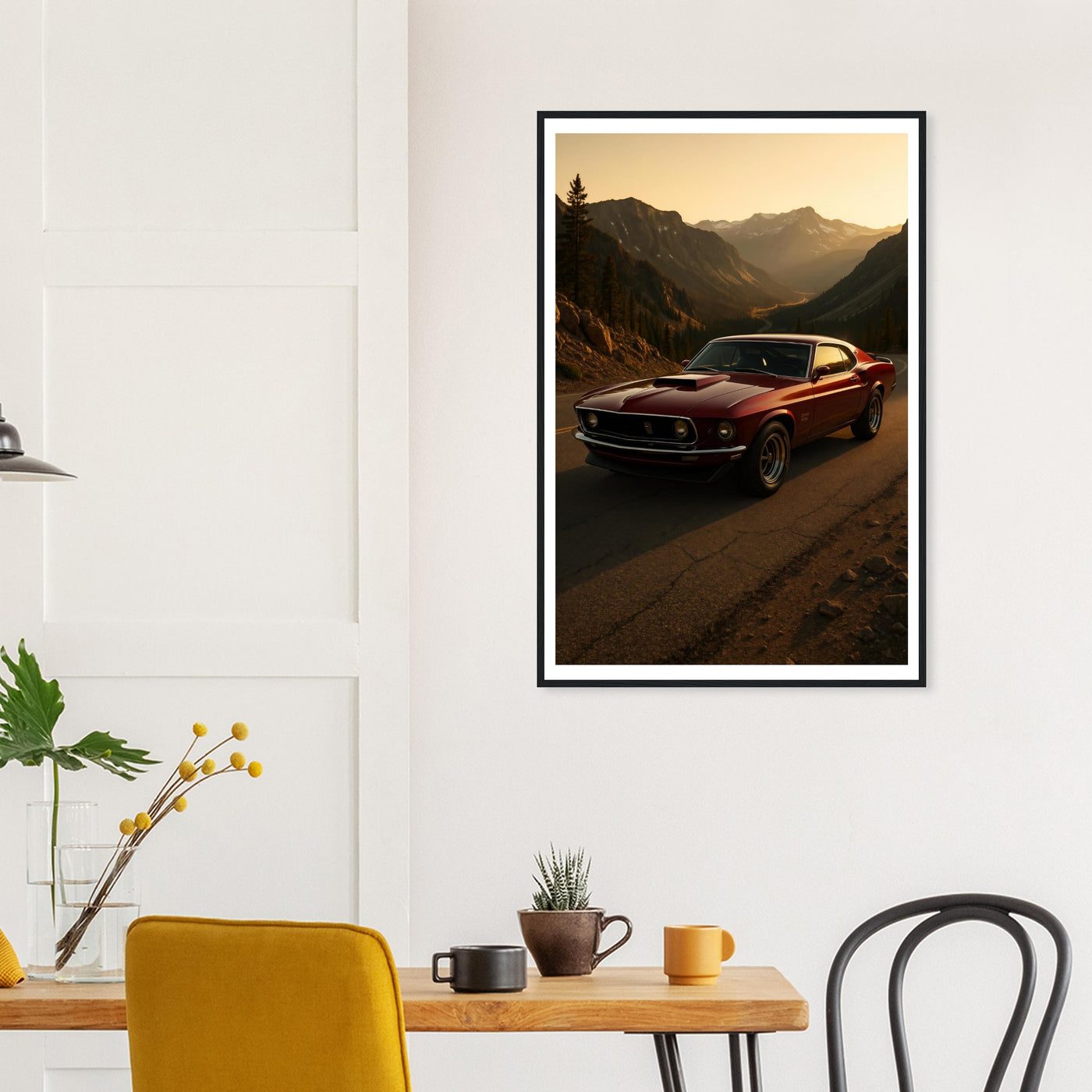 1969 Mustang – Canvas Art Print | Canvas of America