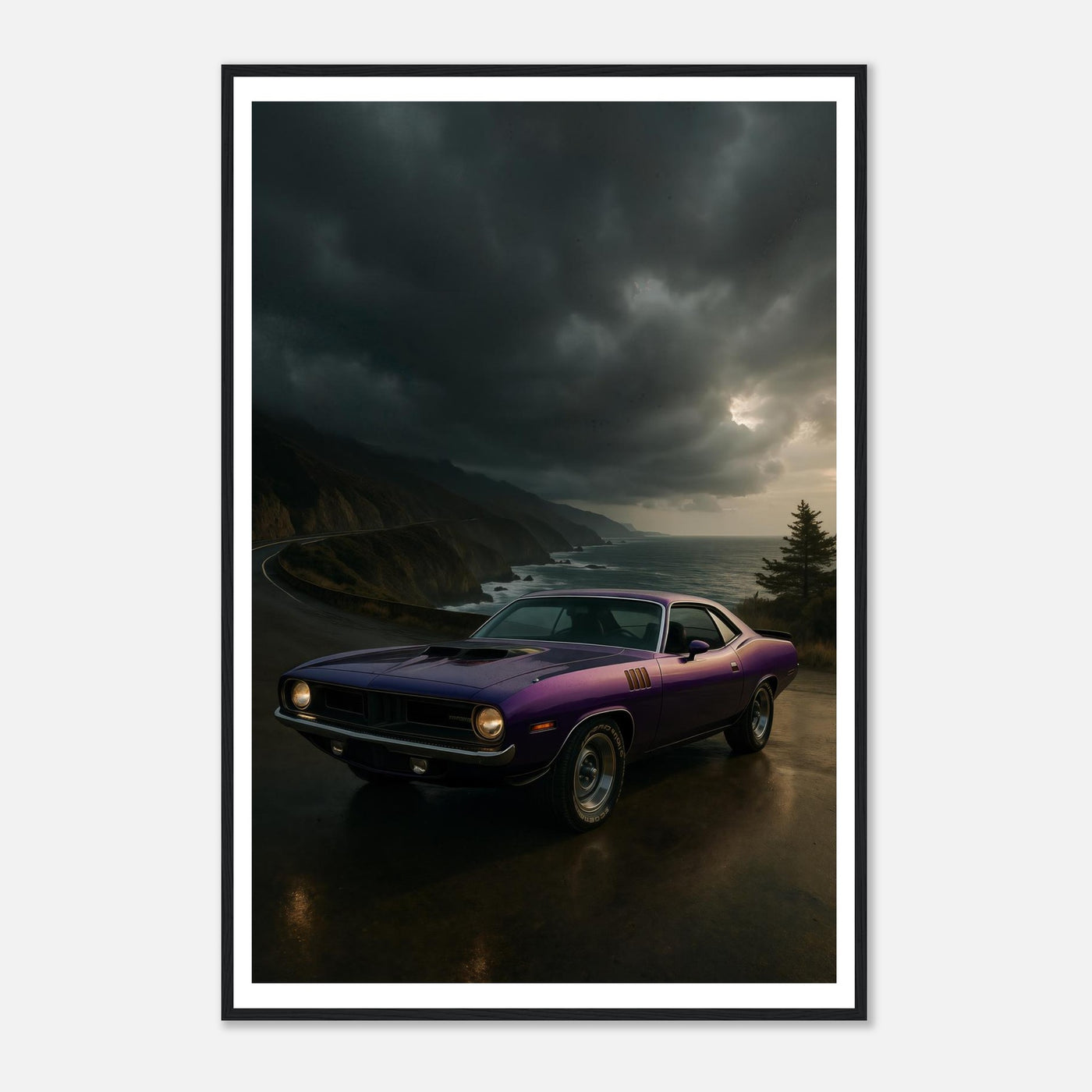 1971 Plymouth Cuda – Canvas Art Print | Canvas of America