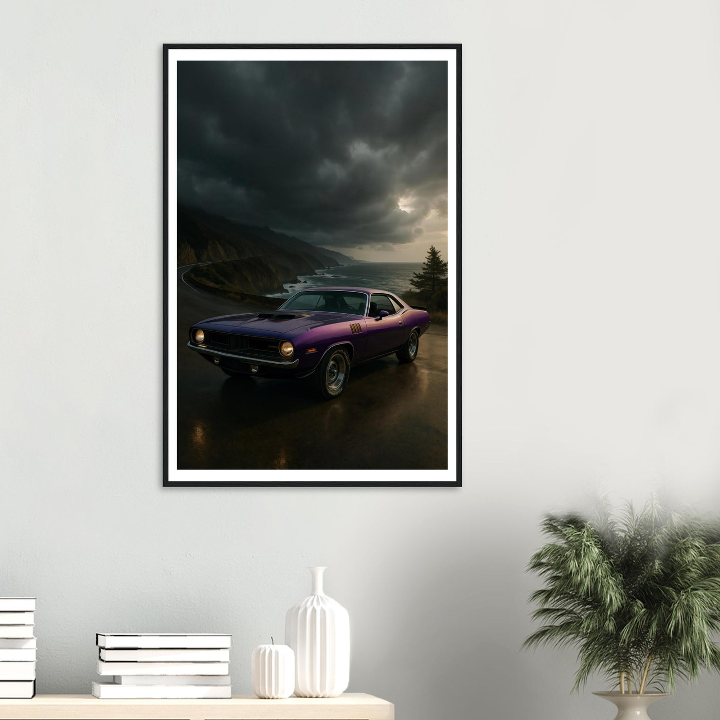 1971 Plymouth Cuda – Canvas Art Print | Canvas of America