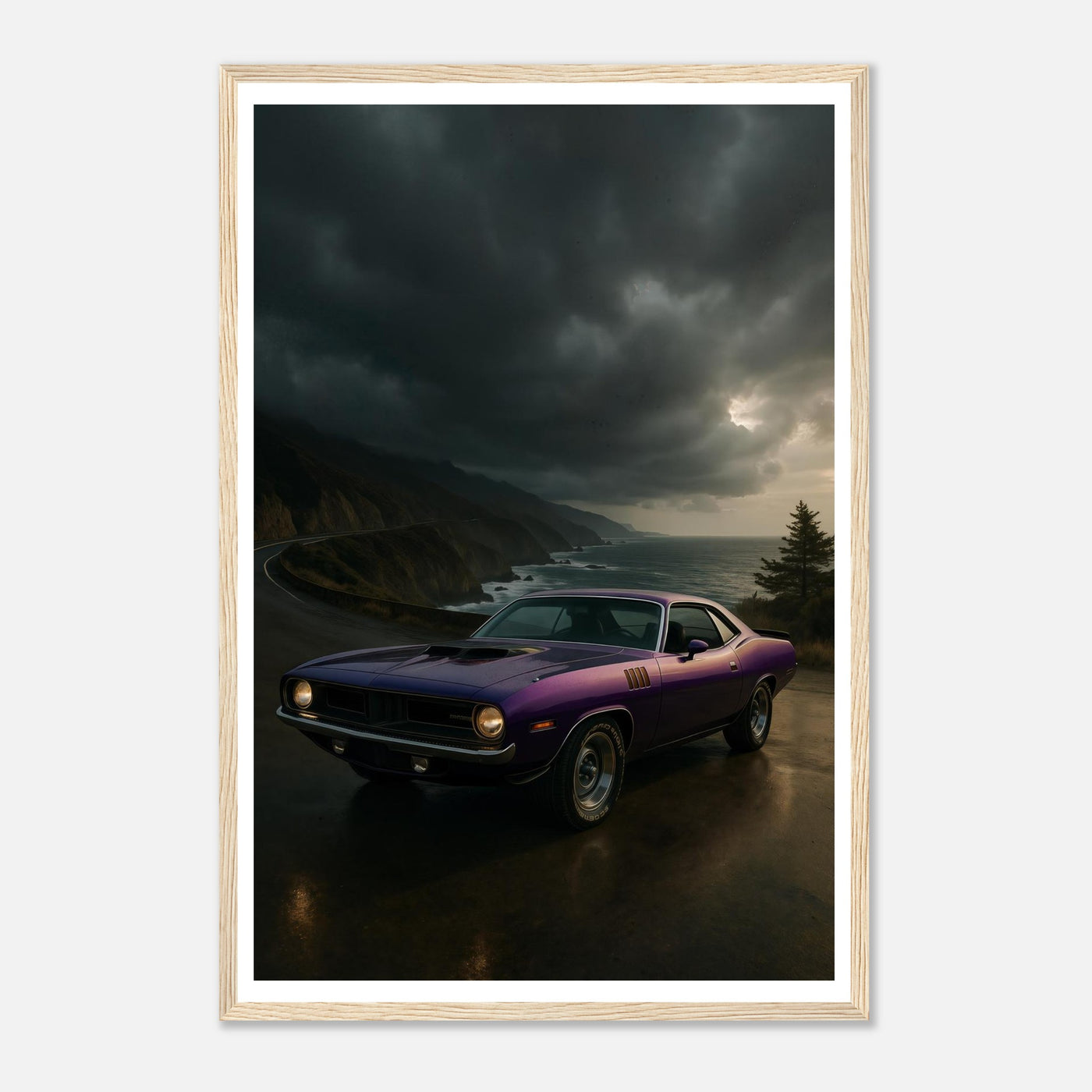 1971 Plymouth Cuda – Canvas Art Print | Canvas of America