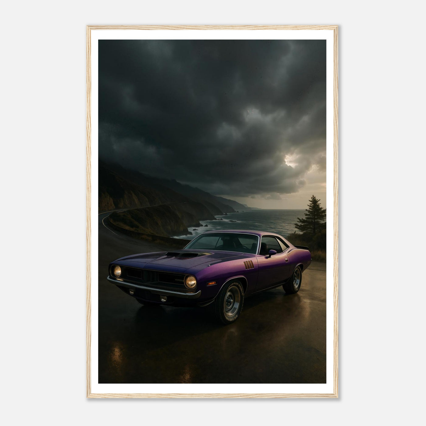 1971 Plymouth Cuda – Canvas Art Print | Canvas of America