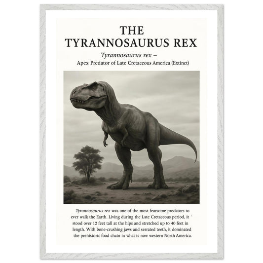 The Tyrannosaurus Rex – Canvas Art Print | Canvas of America