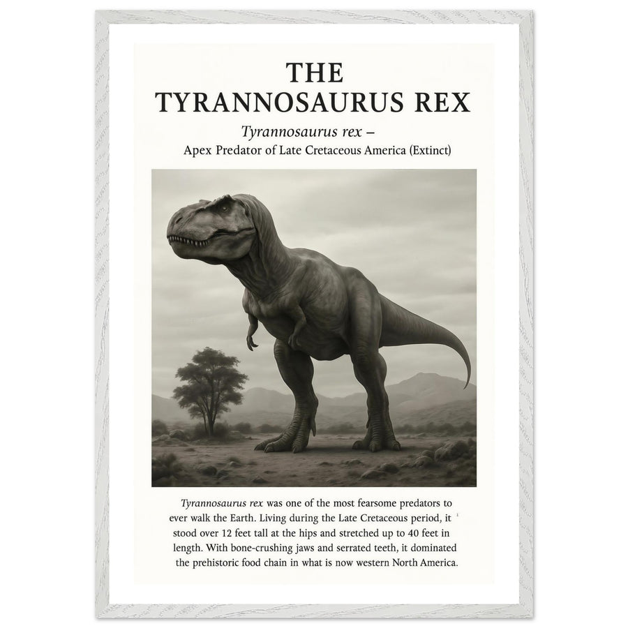 The Tyrannosaurus Rex – Canvas Art Print | Canvas of America