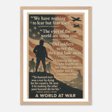 A World at War – Canvas Art Print | Canvas of America