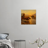Settling the West – Canvas Art Print | Canvas of America