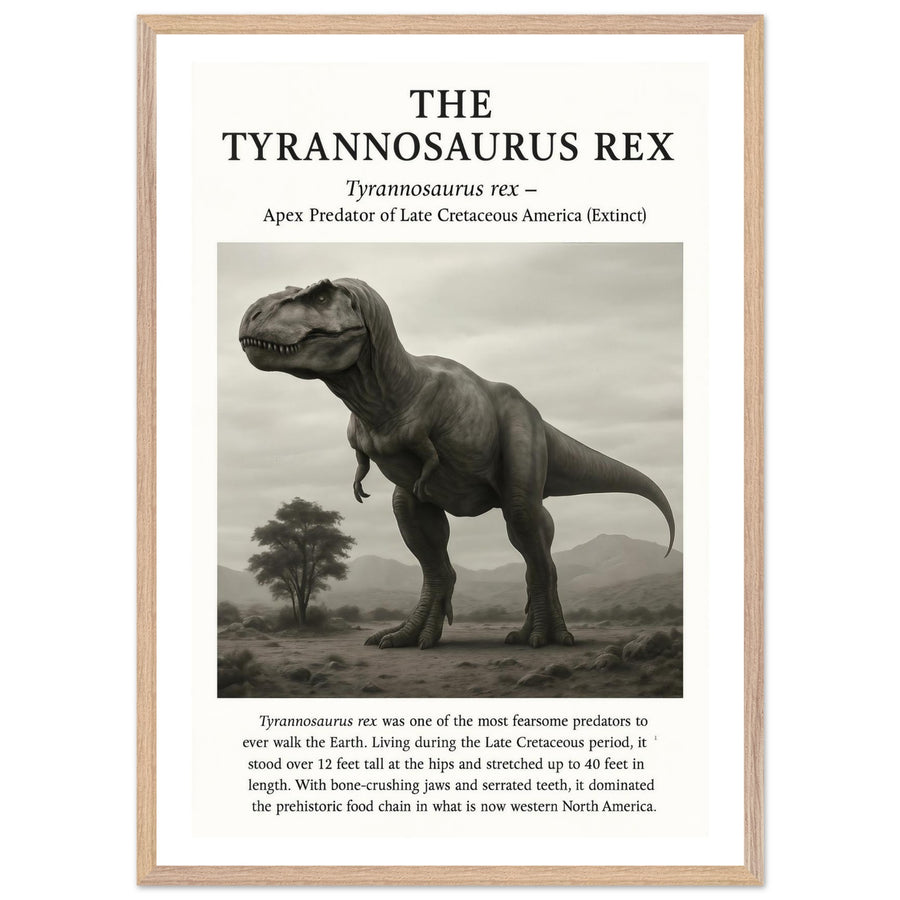 The Tyrannosaurus Rex – Canvas Art Print | Canvas of America