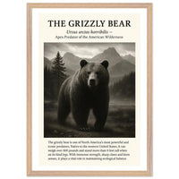 The Grizzly Bear – Canvas Art Print | Canvas of America