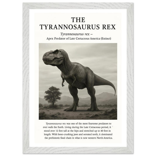 The Tyrannosaurus Rex – Canvas Art Print | Canvas of America