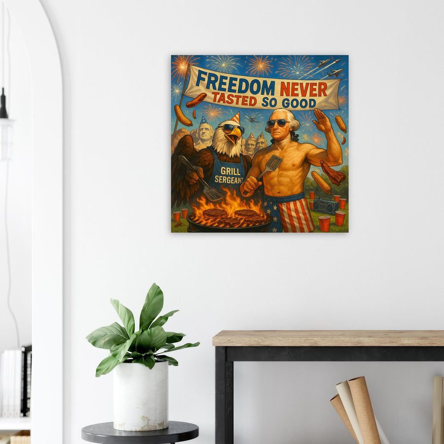 Freedom Burgers – Canvas Art Print | Canvas of America