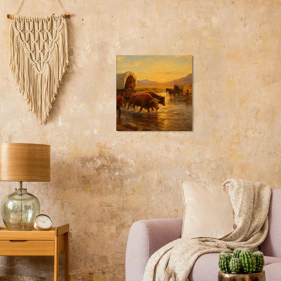 Settling the West – Canvas Art Print | Canvas of America