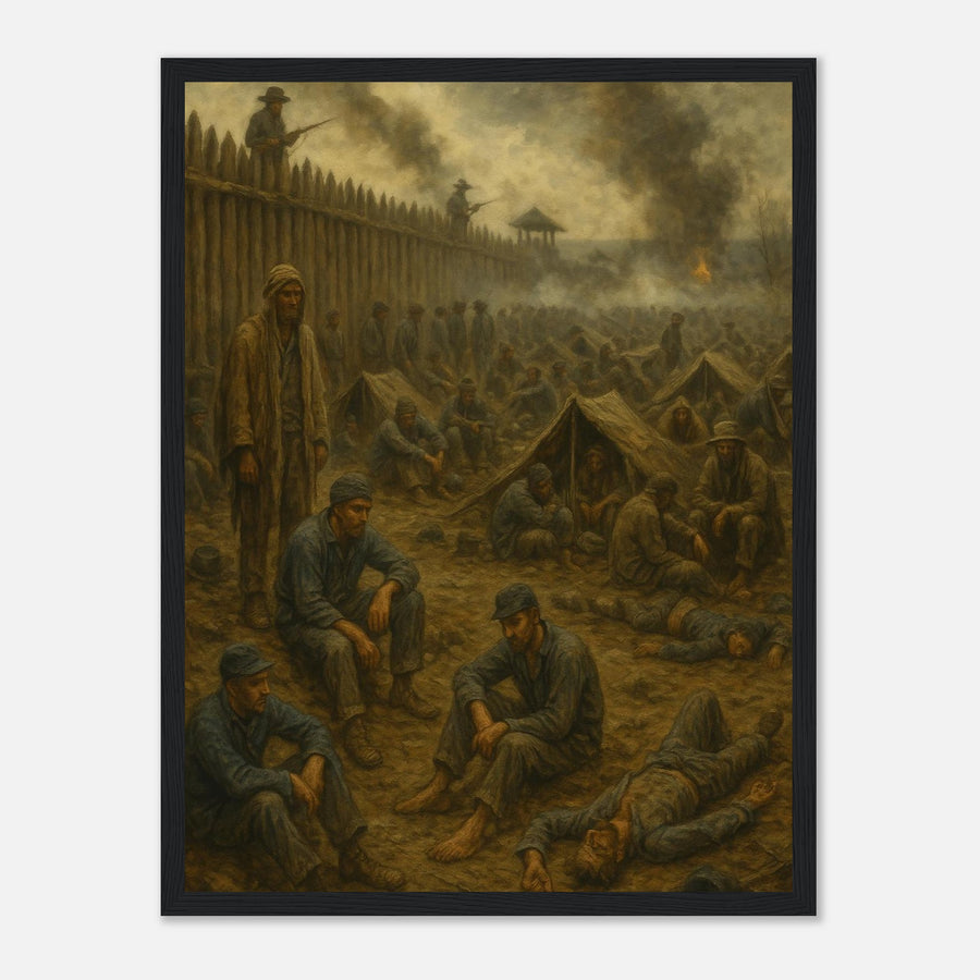 Andersonville Prison Camp – Canvas Art Print | Canvas of America