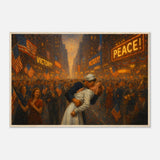 V Day on Times Square – Canvas Art Print | Canvas of America