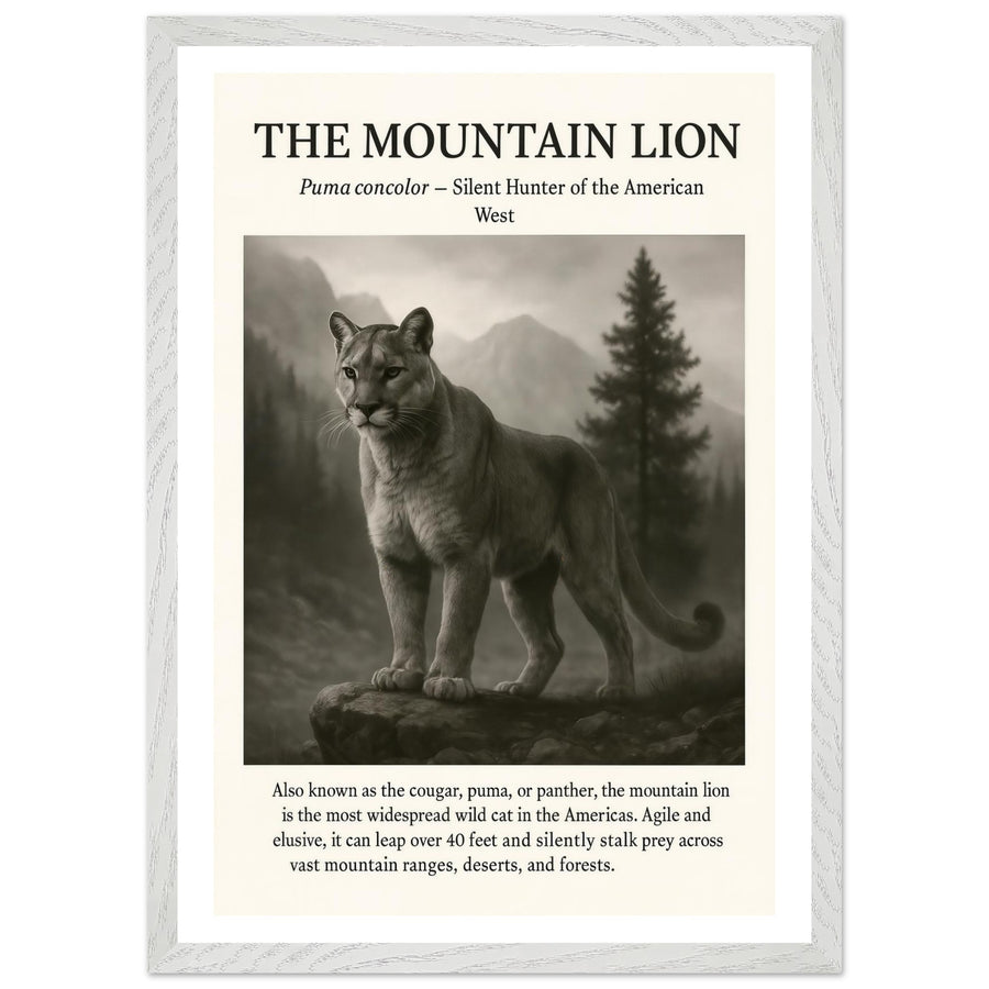 The Mountain Lion – Canvas Art Print | Canvas of America
