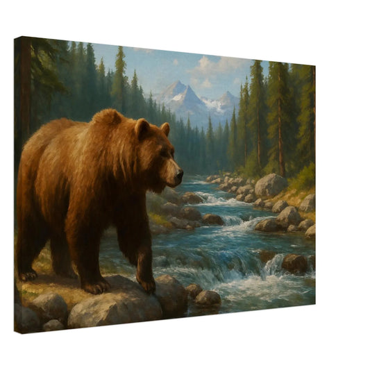 Salmon Fishing in Alaska – Canvas Art Print | Canvas of America