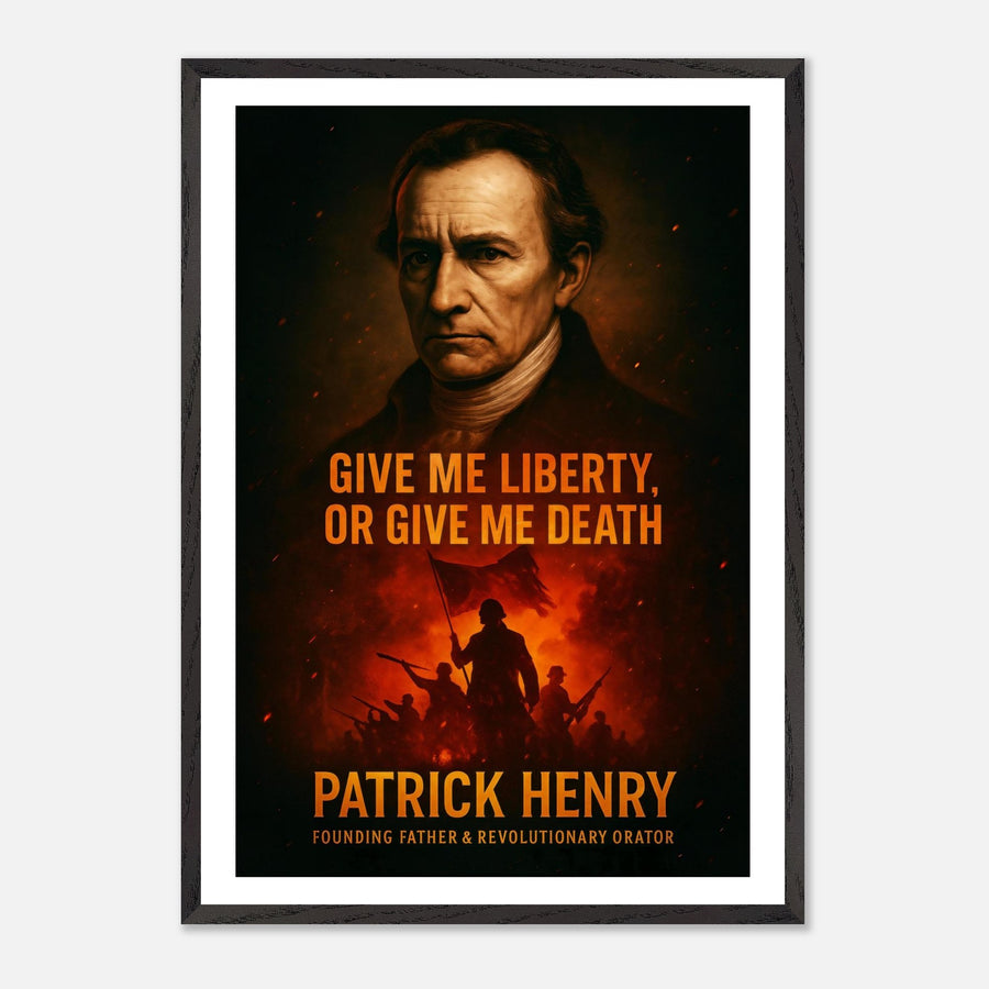 Patrick Henry - Give me Liberty – Canvas Art Print | Canvas of America