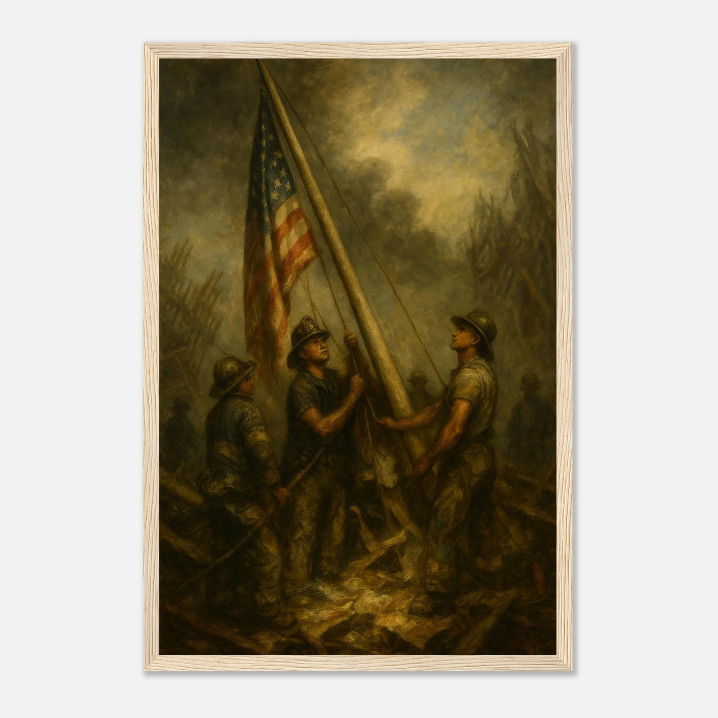 Heroes of Nine-eleven – Canvas Art Print | Canvas of America