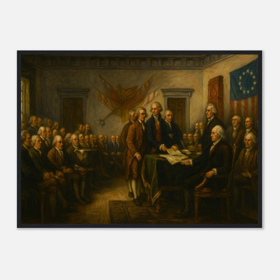 Signing of the Declaration – Canvas Art Print | Canvas of America