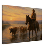 Early Rancher – Canvas Art Print | Canvas of America
