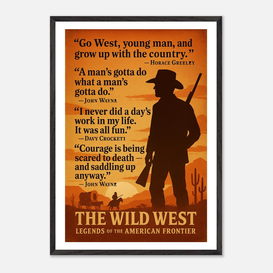 The Wild West - Highwaymen – Canvas Art Print | Canvas of America