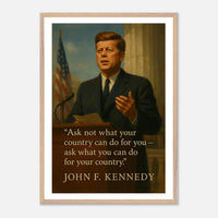 JFK - A Profile in Courage – Canvas Art Print | Canvas of America