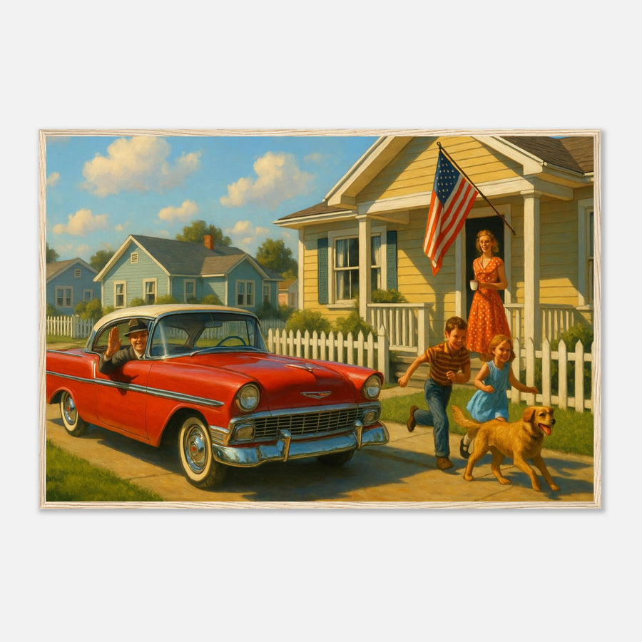 The American Dream – Canvas Art Print | Canvas of America