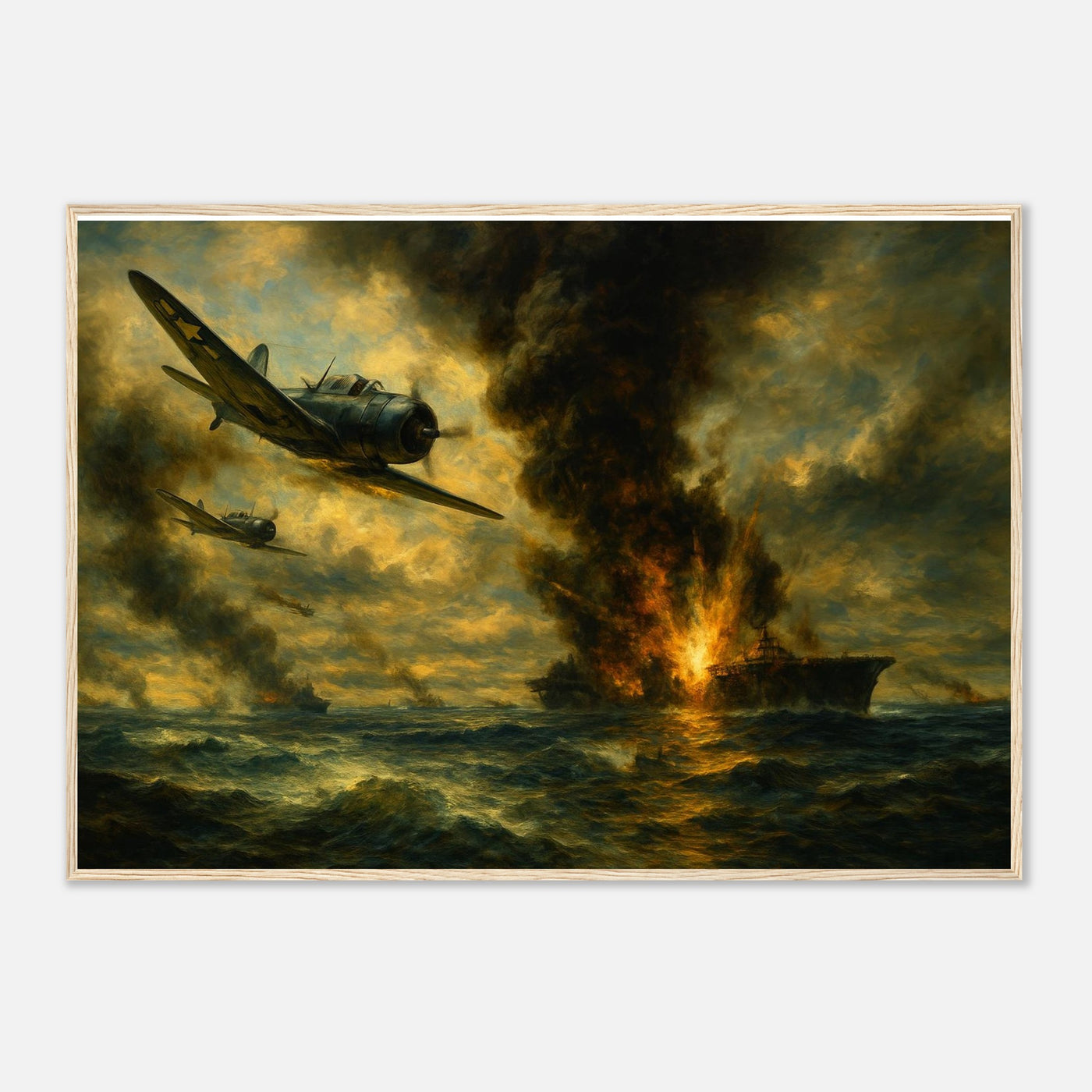 Battle of Midway – Canvas Art Print | Canvas of America