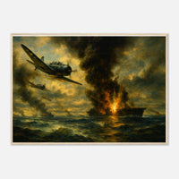 Battle of Midway – Canvas Art Print | Canvas of America