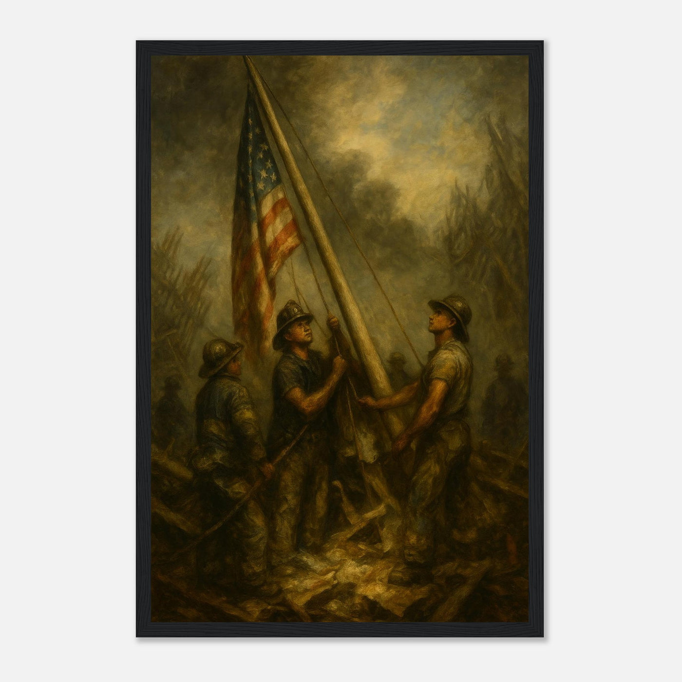 Heroes of Nine-eleven – Canvas Art Print | Canvas of America