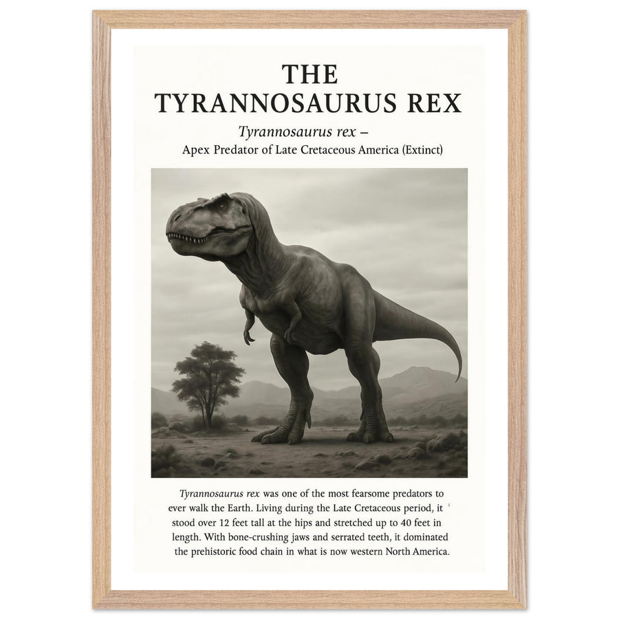The Tyrannosaurus Rex – Canvas Art Print | Canvas of America
