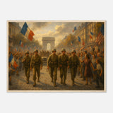 Liberation of Paris – Canvas Art Print | Canvas of America