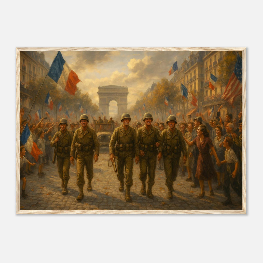 Liberation of Paris – Canvas Art Print | Canvas of America