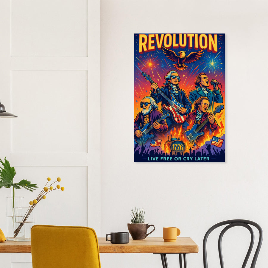 Rockband of Revolution – Canvas Art Print | Canvas of America